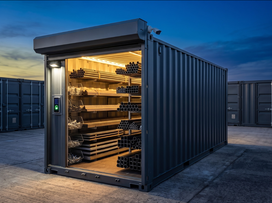 Metal Anytime — 24/7 self-service metal supply facility